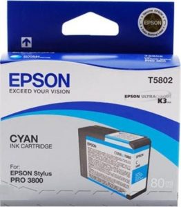 CARTUCHO TINTA EPSON CYAN 80ML