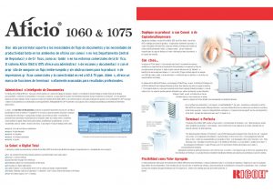 FICHA TECNICA Fotocopiadora multifuncional Ricoh AF 1060 (2)