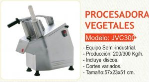 procesador de alimentos y vegetales– JVC300 – BOXA 5