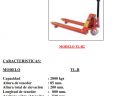 PATINES HIDRAULICOS
