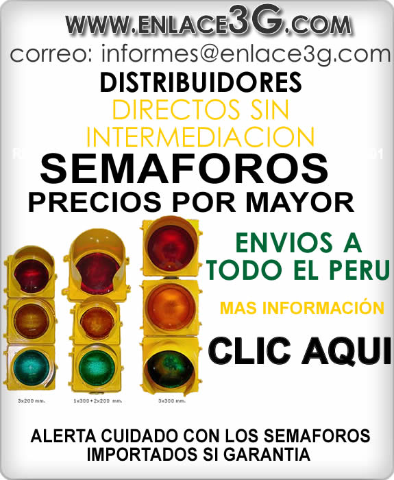 Compra y Venta de Semaforo vehicular , Peatonal , en Peru Inteligentes Led